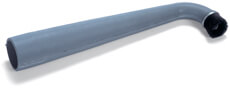 Numatic 300MM 90 Degree Rubber Nozzle with Brush (32MM)