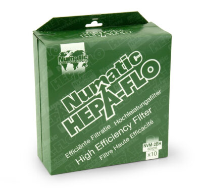 Genuine Numatic Hepa Flo Dust Bags NVM-2BH (10 Pk)