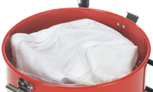 Numatic Re-useable cloth zipped dust bag for Charles & George