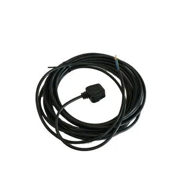 Cable/Plug Pack 10M x 1.00 2 Core With UK Plug & Right Angle Plug